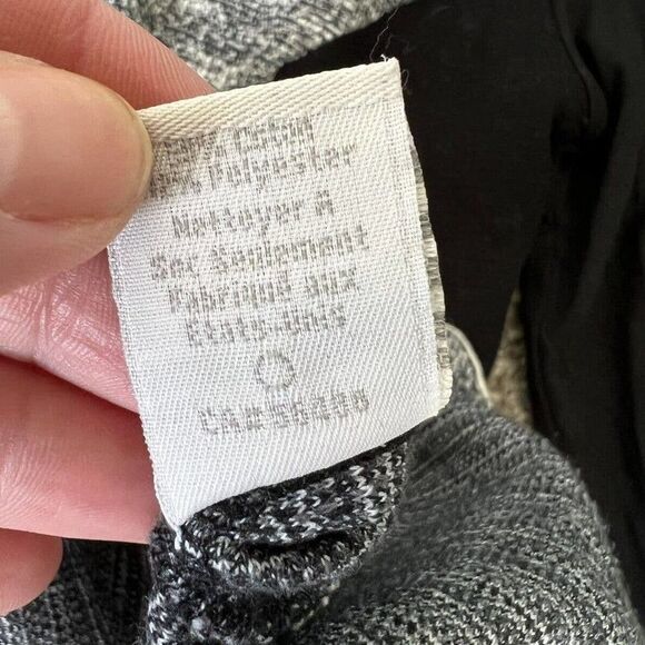 KAIN Label womens gray colorblock knit sweater sheath dress size small s - Picture 11 of 12